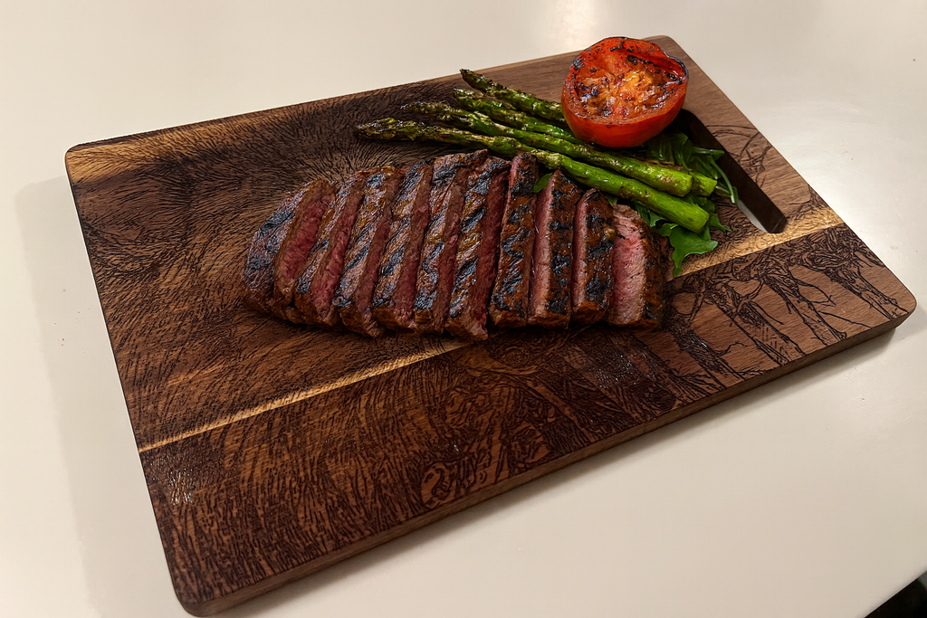 [PREORDER] Wolf and Rib Acacia Wooden Cuttingboard